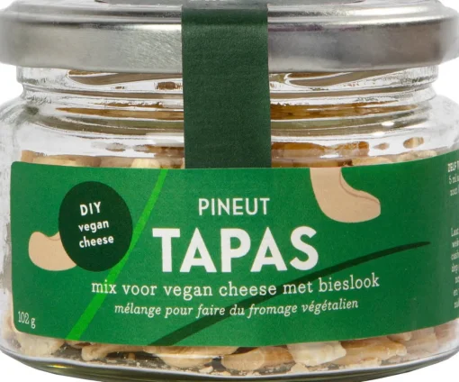 Pineut ® Borrelplank Pakket Tapas – Borrelpakket Culinair – Focaccia, Tapenade, Vinaigrette & Waterkaraf – Verwenbox Borrel – Geschenkpakket Borrelhapjes - Gezellig Genieten Hot
