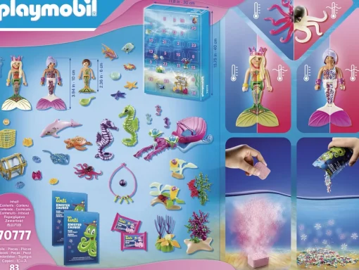 PLAYMOBIL Christmas Adventskalender "Badplezier Zeemeerminnen" - 70777 Hot