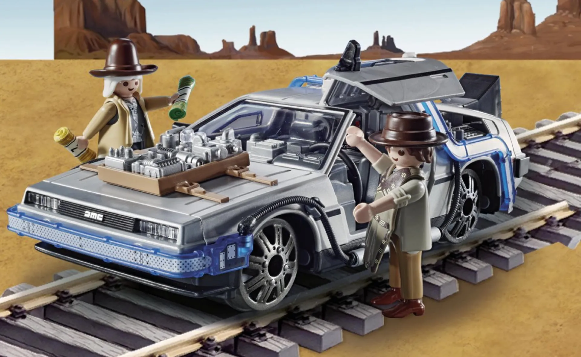 PLAYMOBIL Christmas Adventskalender "Back To The Future Deel Iii" - 70576 Store