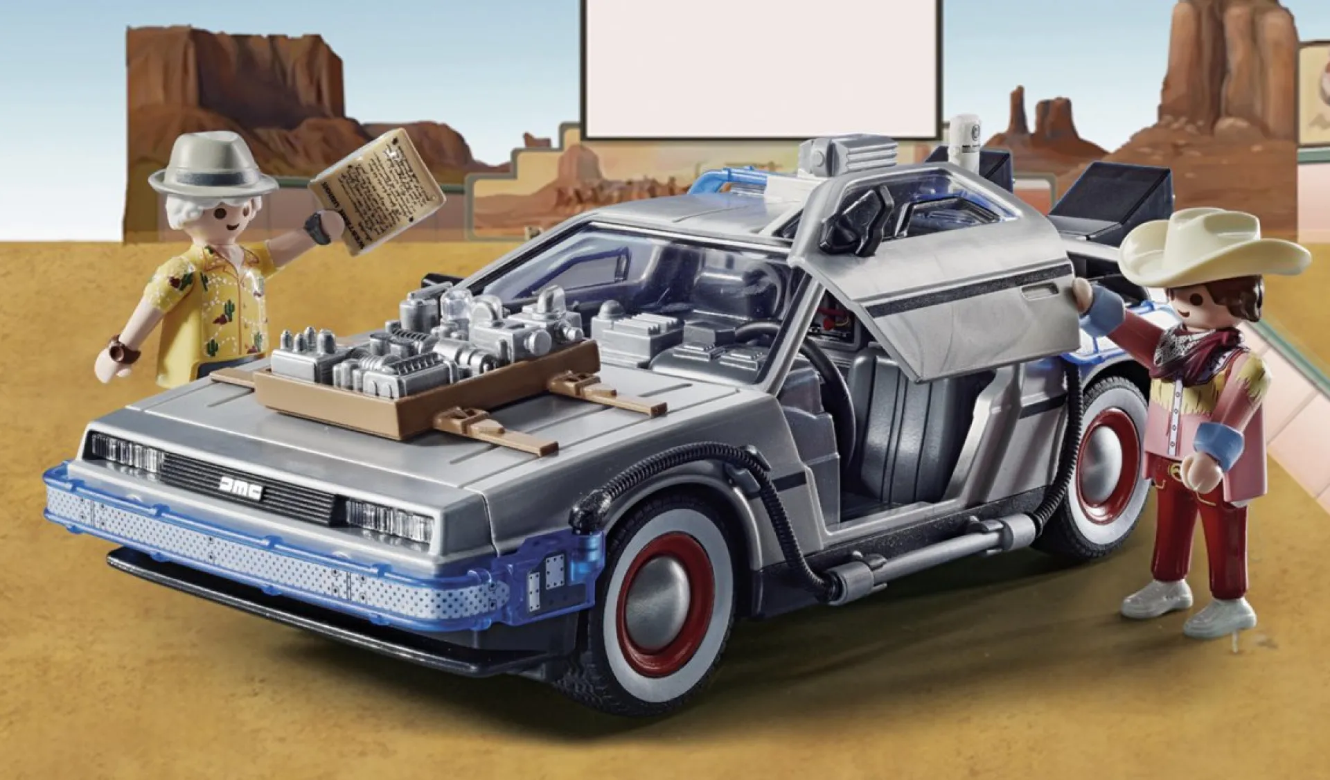 PLAYMOBIL Christmas Adventskalender "Back To The Future Deel Iii" - 70576 Store