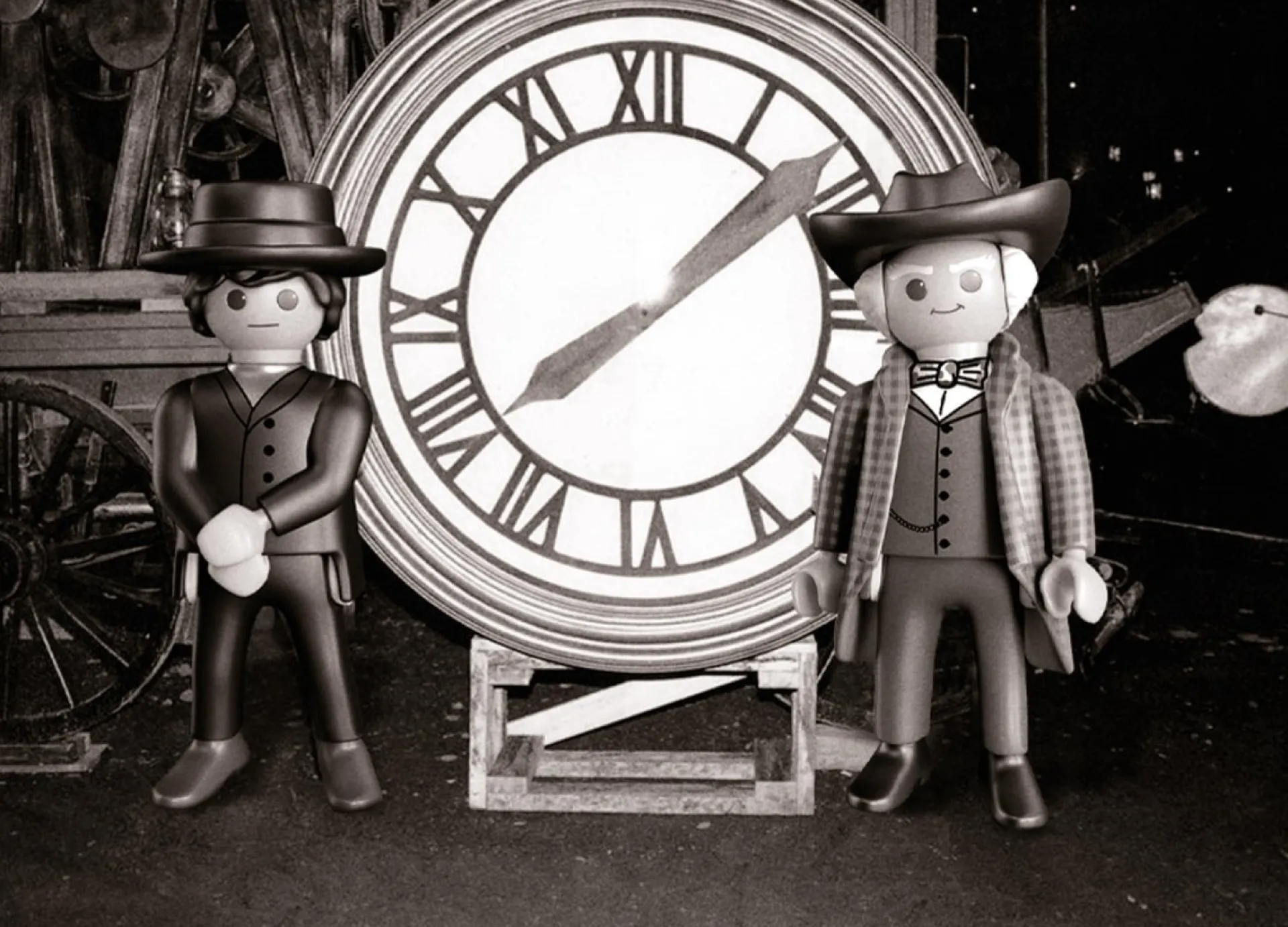 PLAYMOBIL Christmas Adventskalender "Back To The Future Deel Iii" - 70576 Store