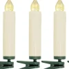 Polarlite Pl-8388735 Draadloze Kerstboomverlichting Kaarsen Binnen Werkt Op Batterijen Aantal Lampen 10 Led Warmwit Flash Sale