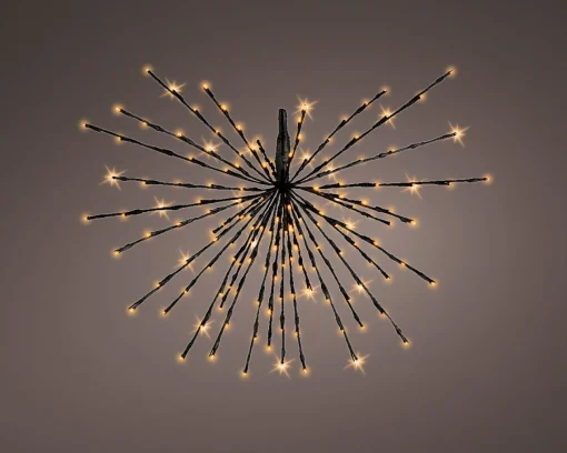 Lumineo Poolster Kerstverlichting Met 160 Led Lampjes - O 70 Cm - Ook Geschikt Voor Buiten - Lichtkleur: Warm Wit - Met Stekker -Kerstdecoratie Fashion