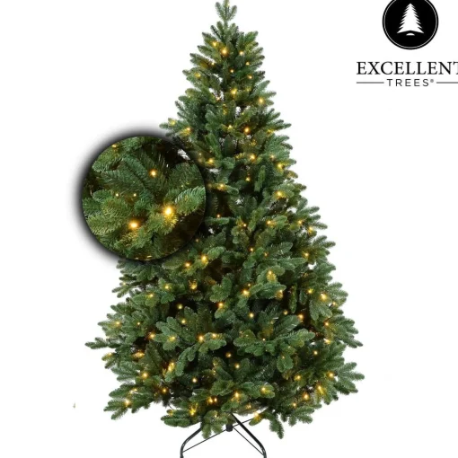 Excellent Trees Premium Kerstboom ® Led Mantorp 180 Cm Met 280 Lampjes Shop