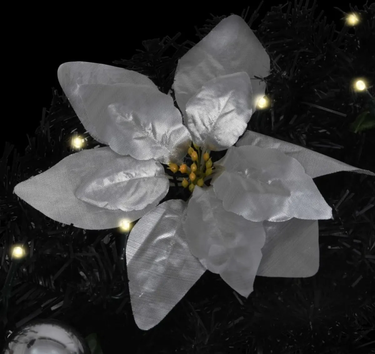 Prolenta Premium Guirlandes> - Kerstboog Met Led-Lampjes 90 Cm Pvc Zwart