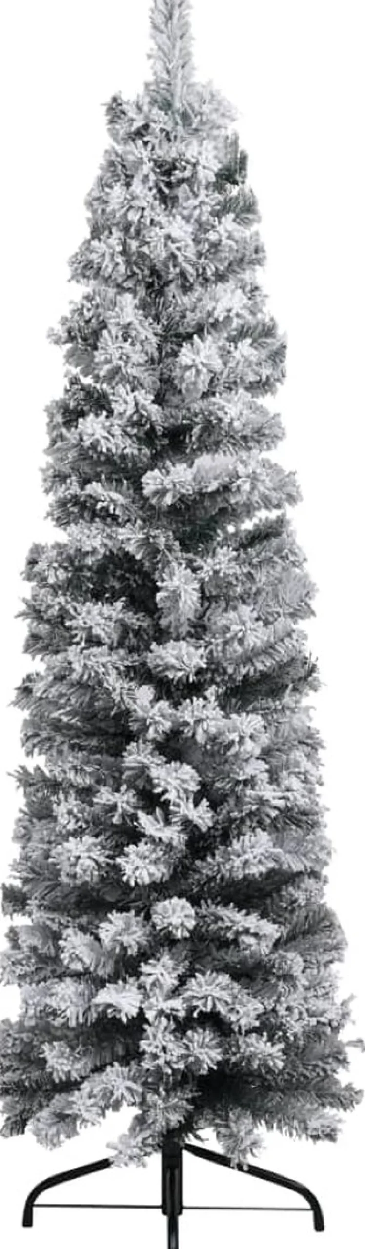 ForYou Prolenta Premium - Kerstboom Met Led's En Sneeuwvlokken Smal 180 Cm Pvc Groen Online