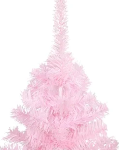 ForYou Prolenta Premium - Kunstkerstboom Met Led's En Kerstballen 240 Cm Pvc Roze Discount