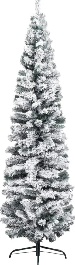 ForYou Prolenta Premium - Kunstkerstboom Met Sneeuw Smal 210 Cm Pvc Groen Store