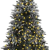 ForYou Prolenta Premium - Kunstkerstboom Met Led's En Sneeuw 120 Cm Pvc En Pe Fashion