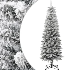ForYou Prolenta Premium - Kunstkerstboom Met Sneeuw Smal 150 Cm Pvc En Pe Best Sale