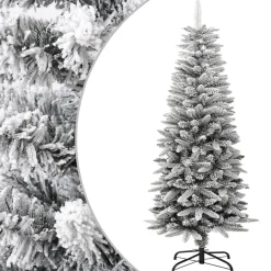 ForYou Prolenta Premium - Kunstkerstboom Met Sneeuw Smal 120 Cm Pvc En Pe Best Sale