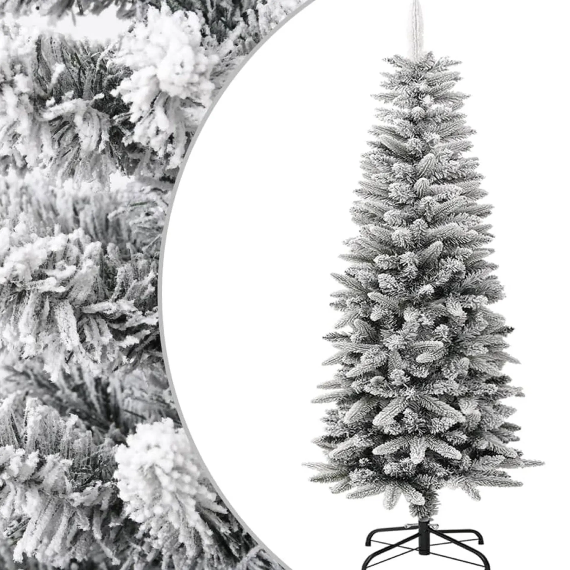 ForYou Prolenta Premium - Kunstkerstboom Met Sneeuw Smal 120 Cm Pvc En Pe Best Sale