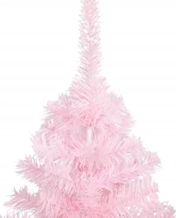 ForYou Prolenta Premium - Kunstkerstboom Met Standaard 120 Cm Pvc Roze Flash Sale