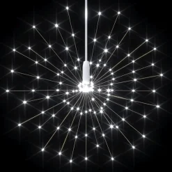 Prolenta Premium Kerststukjes> 2 St Kerstverlichting Vuurwerk 280 Led's Buiten 20 Cm Koudwit