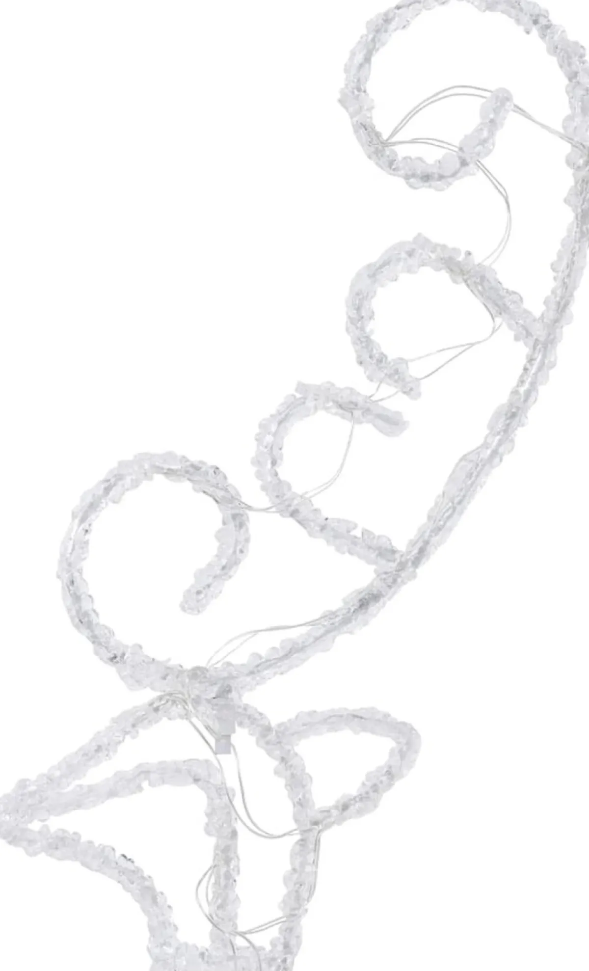 Prolenta Premium Kerststukjes> Kerstdecoratie Rendieren En Slee 260X21X87 Cm Acryl Warmwit