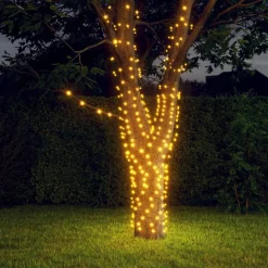 Prolenta Premium Kerststukjes> Lichtsnoeren 2 St Met 2X200 Led's Solar Binnen/Buiten Warmwit