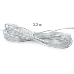 Relaxdays Led Draadbol - Decoratieve Lamp - 20 Cm - Sierlamp - Draadlamp - Zilver Outlet