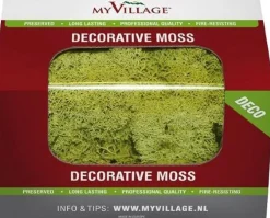 My Village Kerststukjes>Rendiermos Lichtgroen 50 G