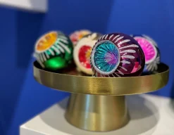 Merkloos Kerstboomversieringen></noscript>Retro Kerstballen - 20 Gekleurde Kerstballen En 1 Piek - Kerstballen Glas - Kerstboomversiering - Vintage
