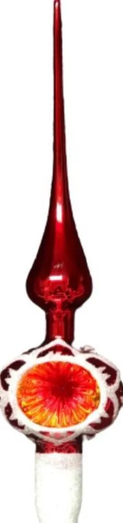 Merkloos Kerstboomversieringen></noscript>Retro Kerstballen - 20 Gekleurde Kerstballen En 1 Piek - Kerstballen Glas - Kerstboomversiering - Vintage