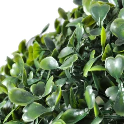 Prolenta Premium Kerststukjes></noscript>Ronde Kunstbuxus 27 Cm Met Solar Led-Verlichting (2 Stuks)