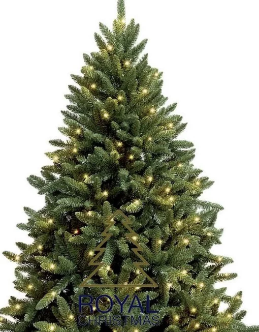 Royal Christmas - Kunstkerstboom - Washington Deluxe Led - 240Cm - Snelle Opbouw - 630 Led Lampjes Outlet