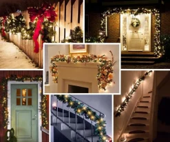 Royal Christmas Guirlandes></noscript> Guirlande Washington 10 Meter | Doorsnede O20 Cm