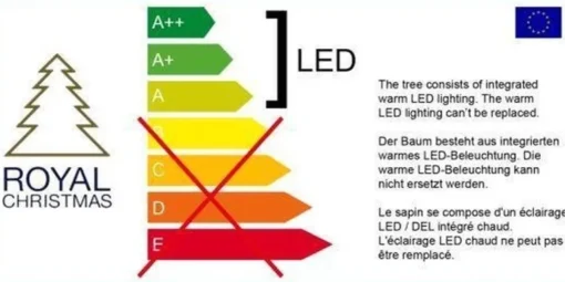Royal Christmas Kerstkransen> Kerstkrans Chicago O120 Cm | Inclusief Led-Verlichting