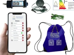 Royal Christmas Kunstkerstboom Alaska Slank - 240 Cm - Met Led Verlichting En Smart Adapter Best