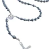 CrystalDesign Kerstkransen>Rozenkrans, Paternoster Gemaakt Met Hematiet Kralen En Kristal Van Swarovski, Gebedssnoer, Rozenkransgebed, Kruisteken, Meditatie, Spiritueel, Geloof, Geloofsteken, Cadeau, Ketting, Kruis, Gebed, Gebedssnoer, Gebedsketting, Kerstpakket Cadeau