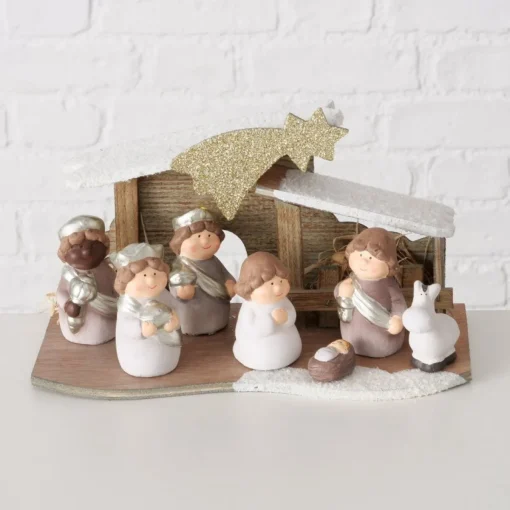 Boltze Kerststallen>Schattig Kerststalletje