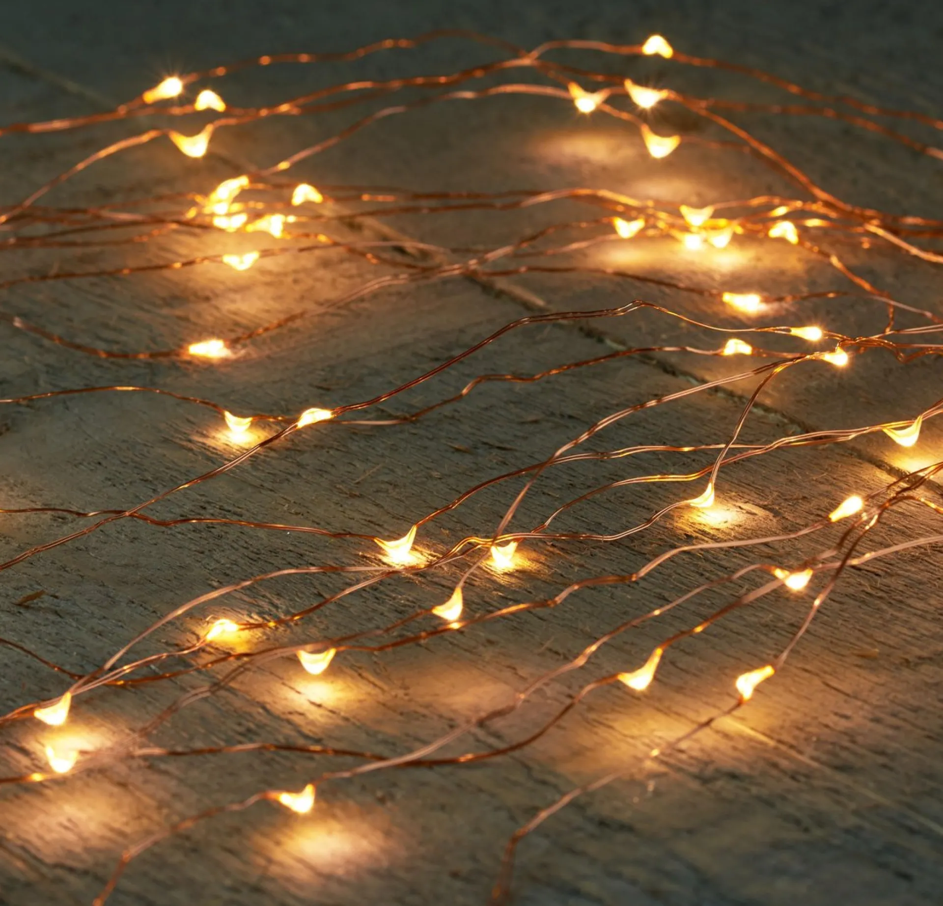 Anna's Collection Set Van 3X Stuks Cascade Draadverlichting Lichtsnoer Met 100 Lampjes Warm Wit Met 10 Lichtdraden - Kerstverlichting Cheap