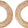 Merkloos Kerstkransen>Set Van 3X Stuks Decoratie Kransen Van Stro 30 Cm - Diy Kransenen Maken - Kerst Deurkransen - Herfststukje Maken