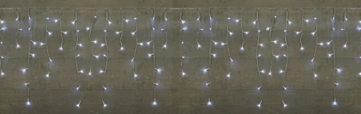 Anna's Collection Set Van 2X Stuks Ijspegelverlichting Lichtsnoer Met 360 Lampjes Helder Wit 720 X 60 Cm - Kerstverlichting Ijspegel Lampjes Best Sale