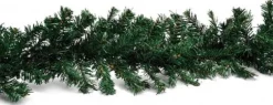 Merkloos Guirlandes>Set Van 4X Stuks Kerst Guirlande/Slingers Van Dennetakken Groen 270 Cm