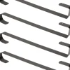 Merkloos Kerstkransen>Set Van 4X Stuks Kerst Kransen Deurhangers/Haken 38 Cm Metaal - Kerstversiering/Kerstdecoratie Hanger