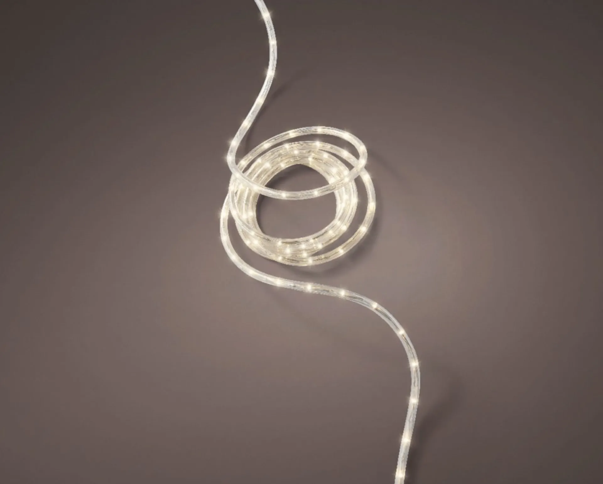 Merkloos Set Van 2X Stuks Lichtslang/Slangverlichting Warm Wit 9 Meter Met Twinkel Effect 216 Lampjes - Feestverlichting/Kerstverlichting Fashion