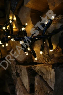 Silver winglinks Silver Wing Links Cluster Verlichting 2M - Zwarte Kabel - Warmwit - Koppelbare Verlichting Store