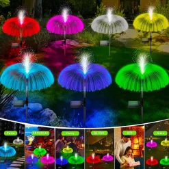 Merkloos’’ Solar Jellyfish Lamp - Tuinlamp - Led - Zonne-Energie - Veranderende Kleur - Solar Tuinlamp - Tuinlamp Zonne-Energie Cheap