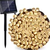 Solarwandlamp.nl Solar Lichtsnoer Led Buiten - 300 Lampen - Warm-Wit Licht - Tuinverlichting Op Zonne-Energie Online