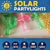 CBD Solar Party Wire String Sfeer Verlichting - Led - Led - Tuin Verlichting - Decoratie Licht - Warme Gekleurde Led-Verlichting- Zonne-Energie - 4M New