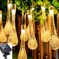 Merkloos Solar Tuinverlichting Garland 40 Led - Warm Wit - 6 Meter Store