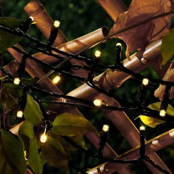 Rextech Solar Tuinverlichting Lichtsnoer Holly - 100 Leds - Warm Wit Licht - Op Zonne-Energie Hot