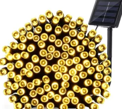Rextech Solar Tuinverlichting Lichtsnoer Holly - 200 Leds - Warm Wit Licht - Op Zonne-Energie Shop