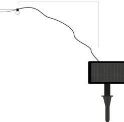 Rextech Solar Tuinverlichting Lichtsnoer Holly - 100 Leds - Multicolor - Op Zonne-Energie Fashion