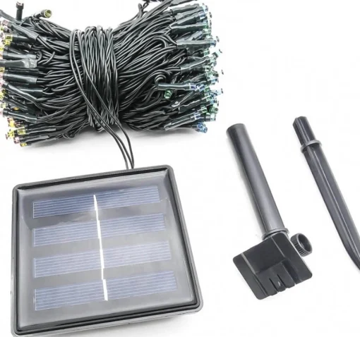 Rextech Solar Tuinverlichting Lichtsnoer Holly - 100 Leds - Multicolor - Op Zonne-Energie Fashion