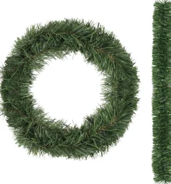springos Guirlandes></noscript> Guirlande - Kerstslinger - 400 Cm - Groen