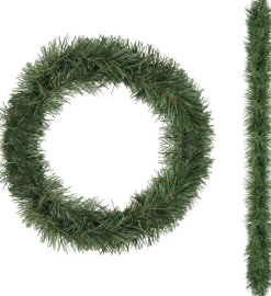 springos Guirlandes></noscript> Guirlande - Kerstslinger - 400 Cm - Groen