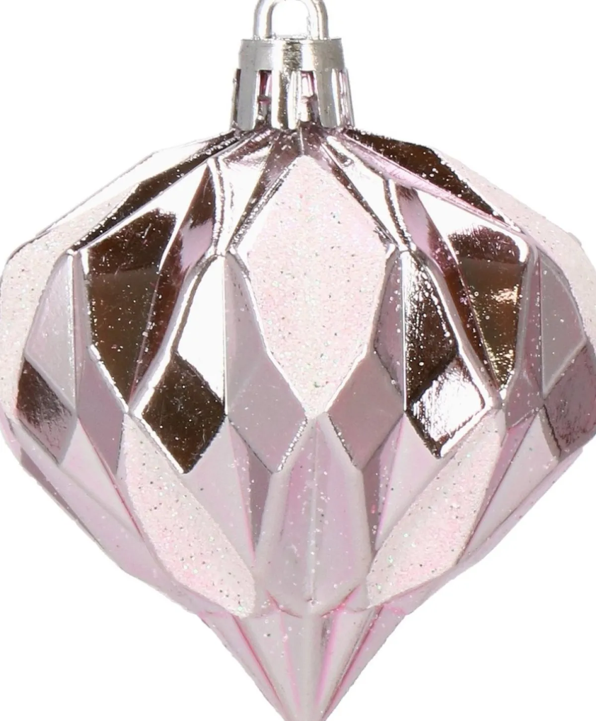 springos Kerstboomversieringen> Kerstballen | Kerstversiering | Onbreekbaar | 153 Stuks | Roze/Wit