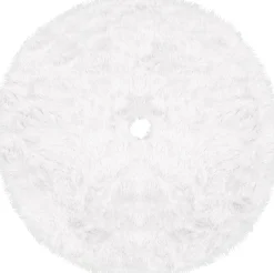 springos Kerstboomrok | Kerstboomkleed | Kerstboomversiering | 115 Cm | Wit Sale